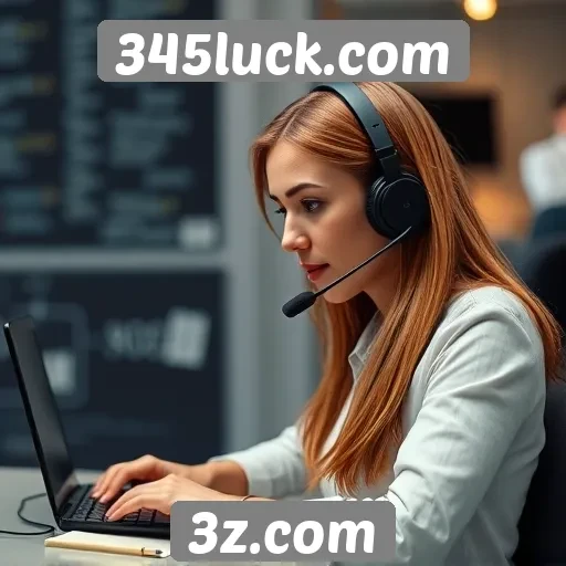 Suporte ao cliente do 345luck.com