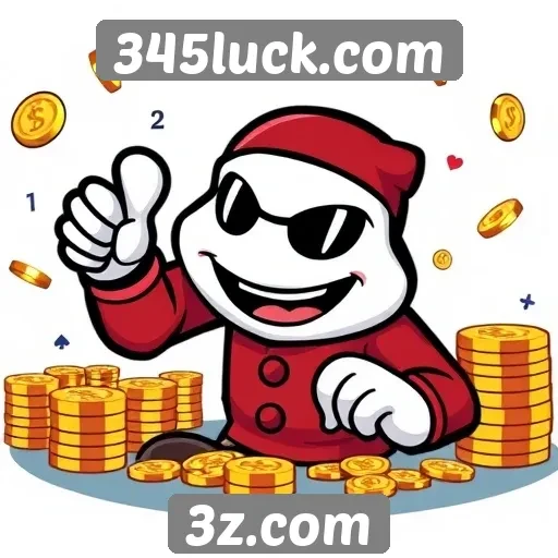 análise das funcionalidades do site 345luck